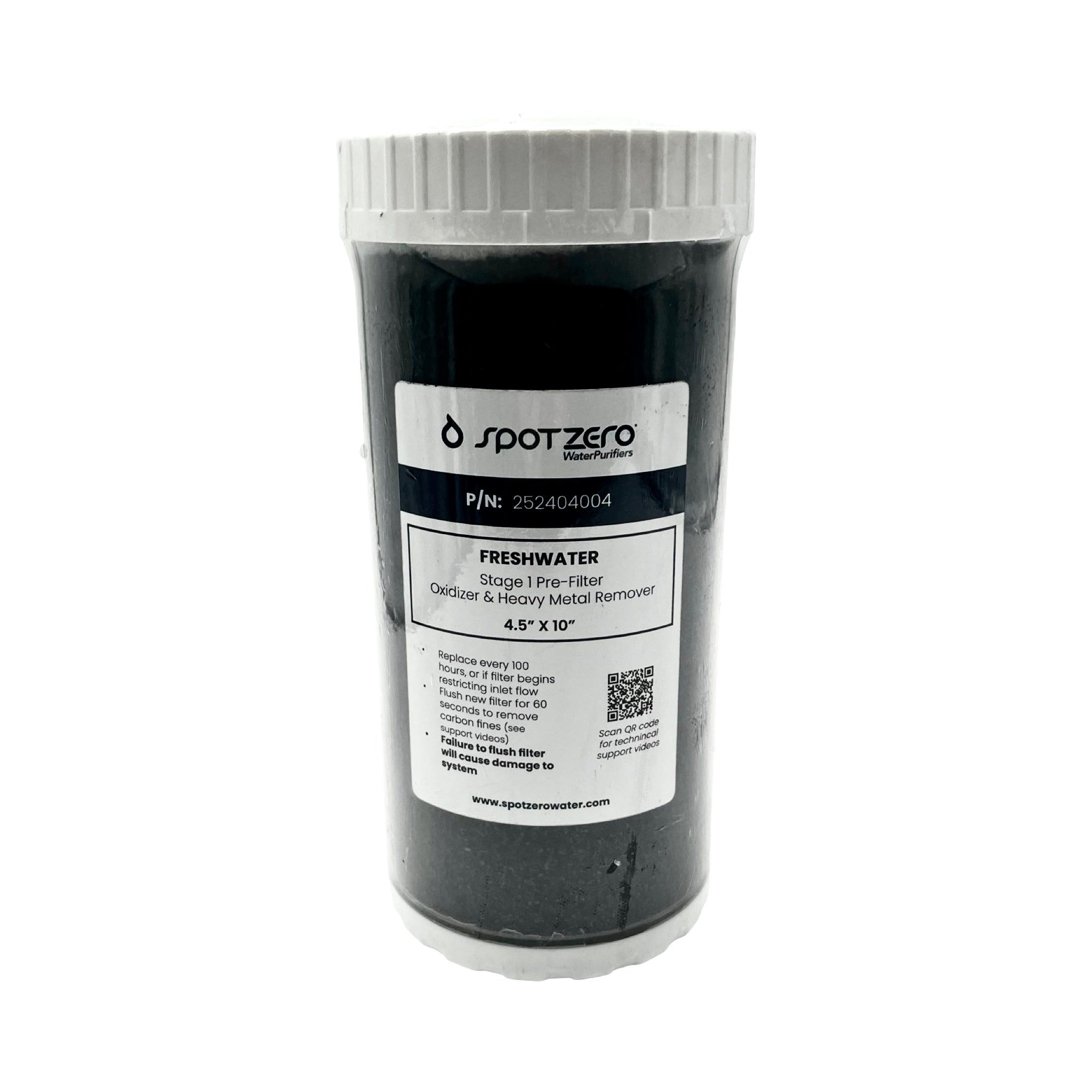 Spot Zero Stage 1 Pre-Filter / Oxidizer & Heavy Metal Remover