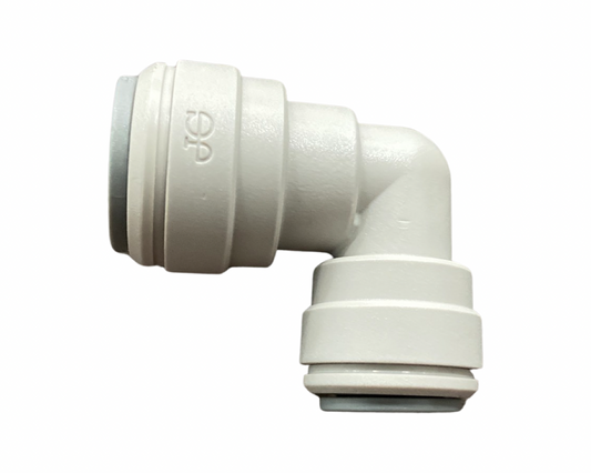 John Guest Elbow Reducer, 1/2" to 3/8 QC