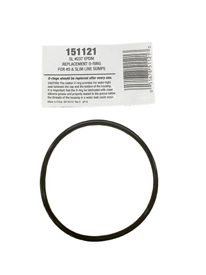 O-Ring, 2,5" x 10" klares Filtergehäuse