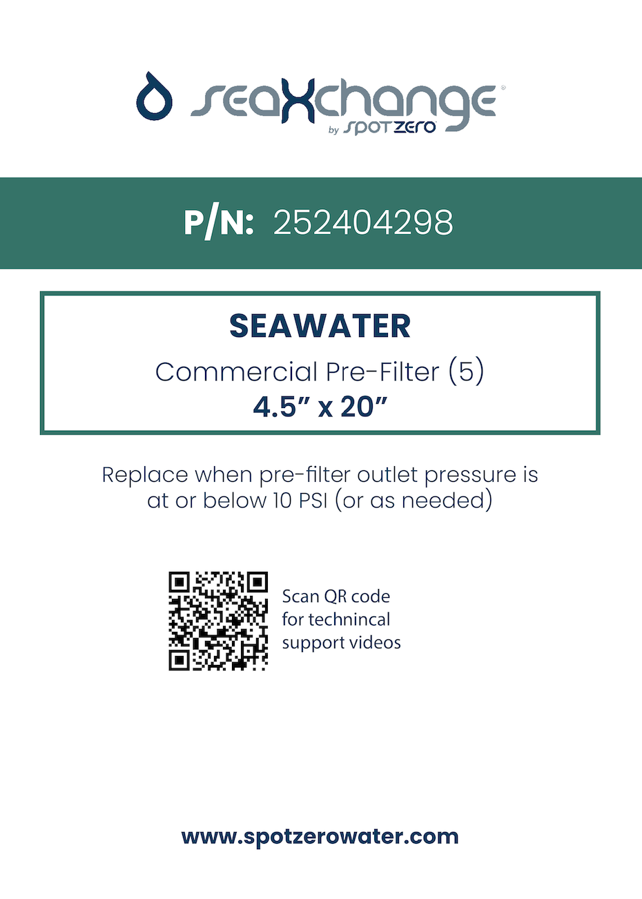 SeaXchange Commercial Pre-filter (5)