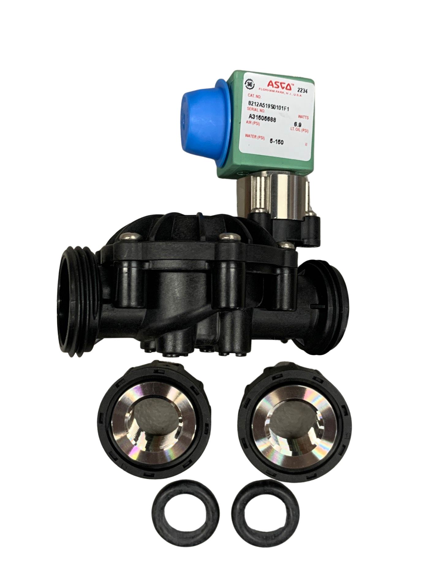 Solenoid, 2 way, 24V, 1/2