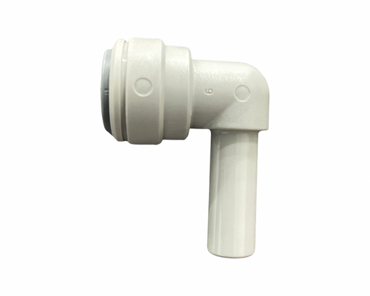 John Guest Elbow 3/8" Stem to 3/8" QC