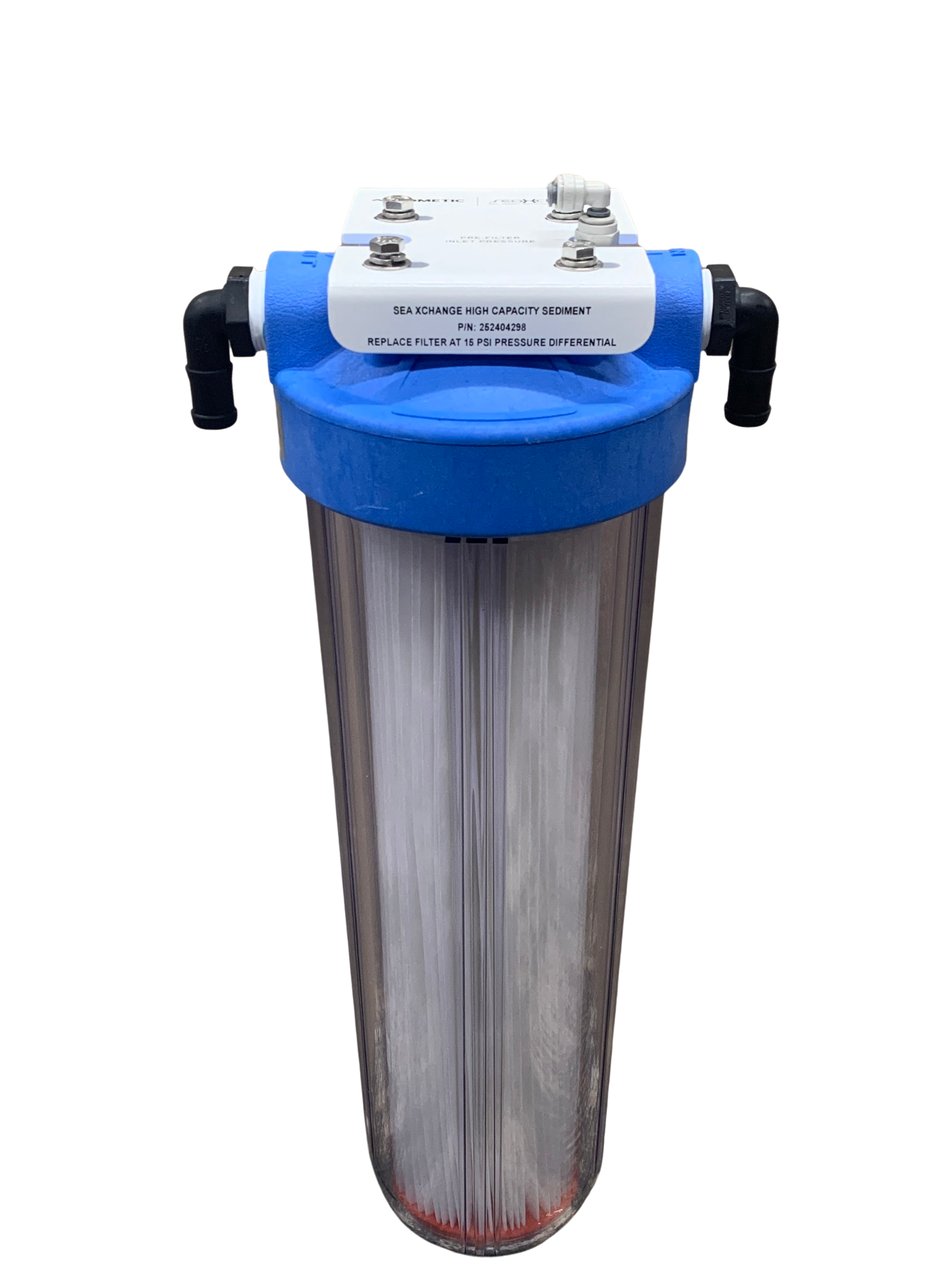 SeaXchange Commercial Pre-filter Housing Assembly, 4.5" x 20"