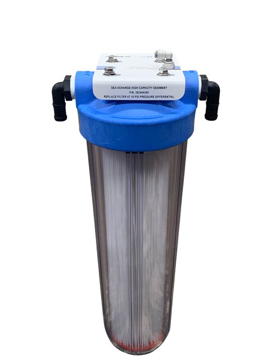 SeaXchange Commercial Pre-filter Housing Assembly, 4.5" x 20"