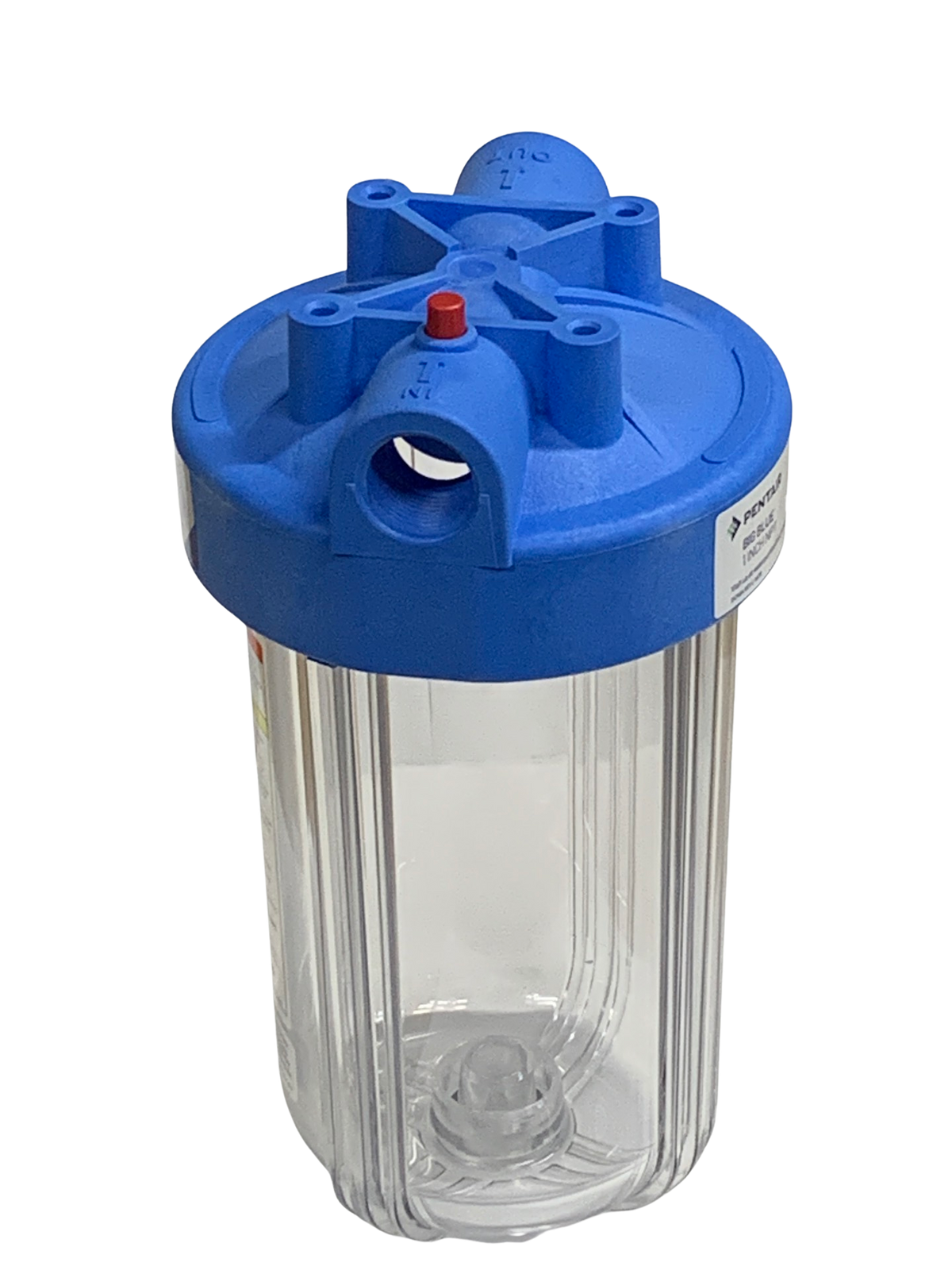 Clear / Blue Filter Housing 4.5" x 10"