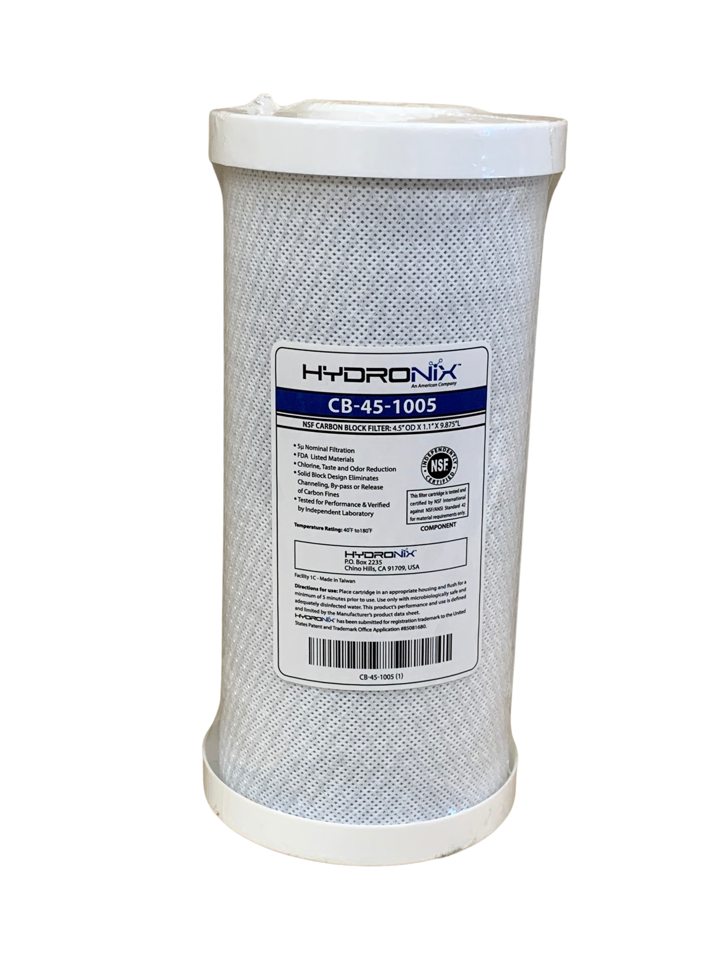 HD SeaXchange Freshwater Flush Filter