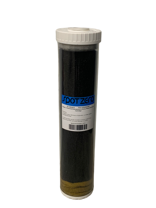 HD Spot Zero Stage 1 Pre-Filter / Oxidizer & Heavy Metal Remover