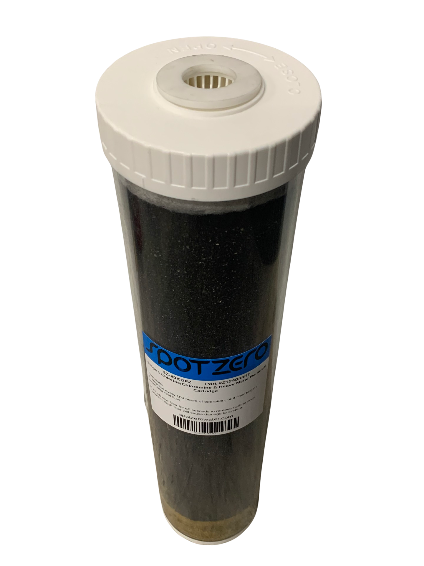 HD Spot Zero Stage 1 Pre-Filter / Oxidizer & Heavy Metal Remover